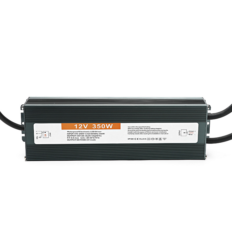 Waterproof power supply 12V24V constant voltage LED light strip power supply 60W80W100W200W drive sw