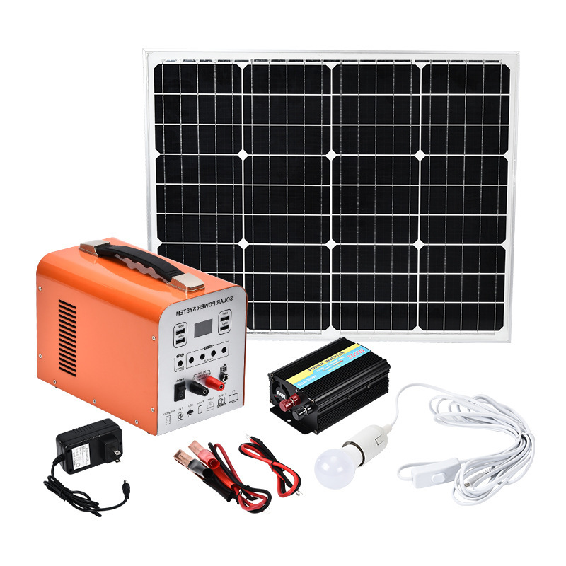 300W inverter controller solar panel charging integrated machine outdoor energy storage vehicle 12V 