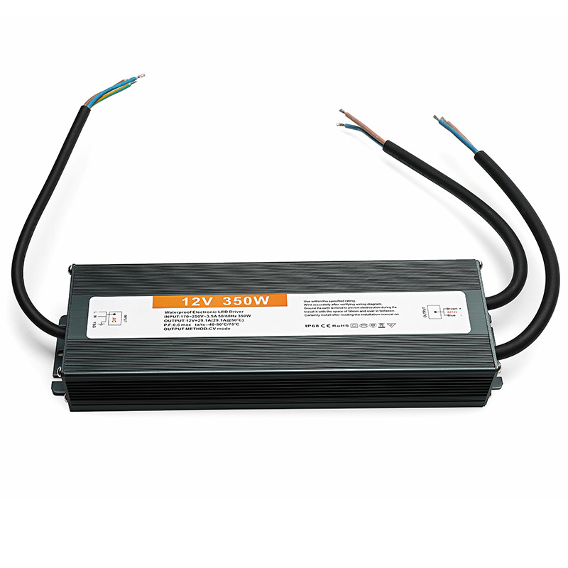 Waterproof power supply 12V24V constant voltage LED light strip power supply 60W80W100W200W drive sw(图1)